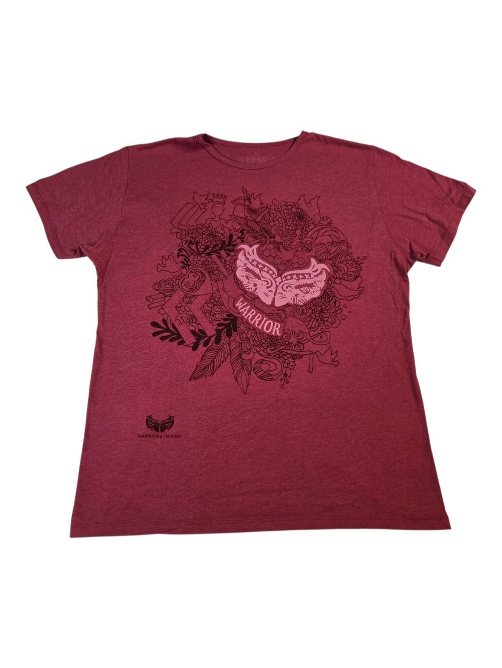 Ford Pink 'Warrior' Graphic Short Sleeve Tee